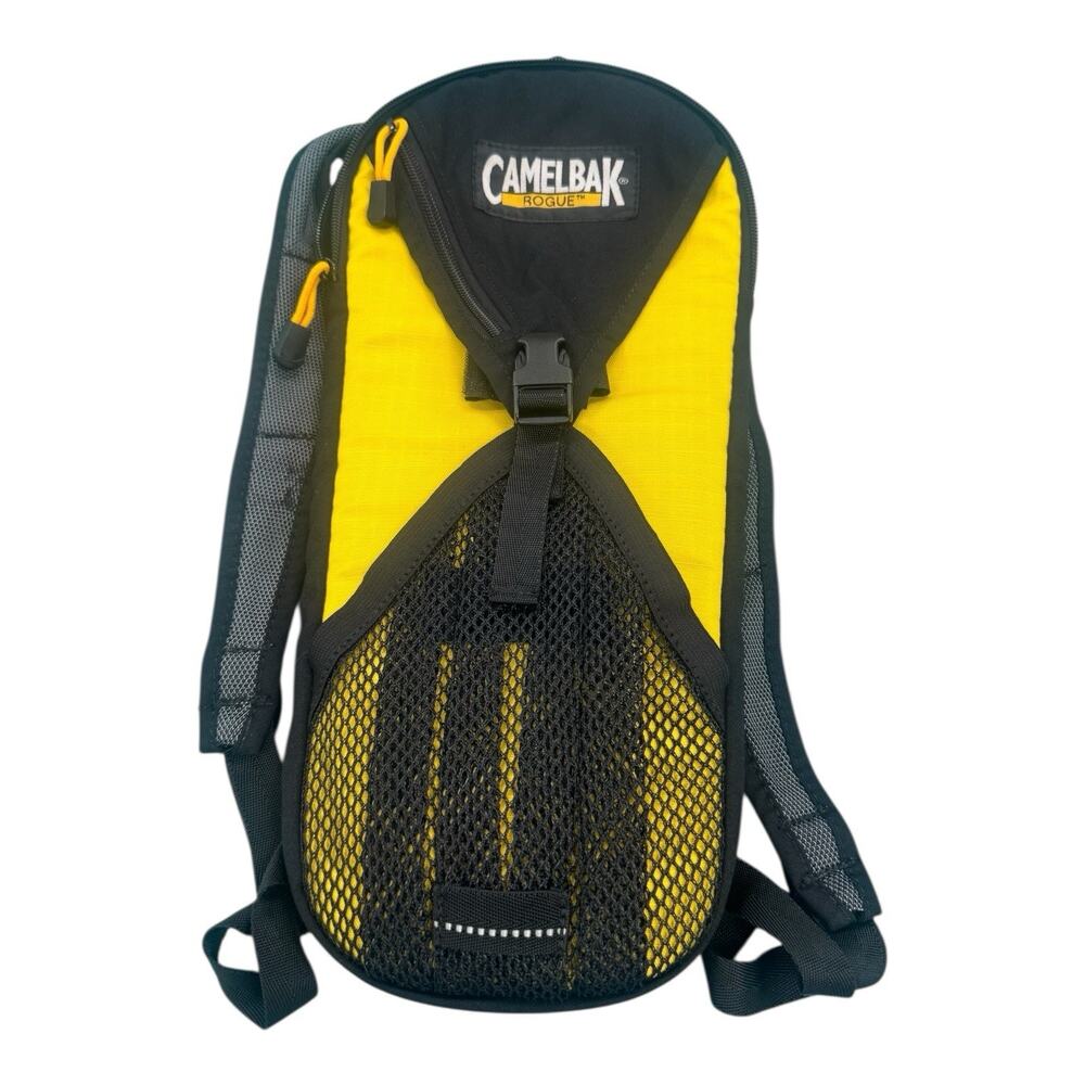 CamelBak Rogue Hydration Pack Backpack Yellow Black Gorpcore Active NO BLADDER